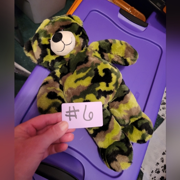 Gently used Build a bear camo bear great condition - Picture 5 of 5